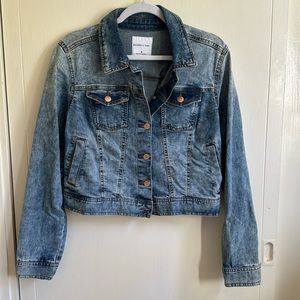 Acid Wash Denim Jacket